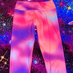💜💖Pink/Purple Gradient Capri Leggings💖💜